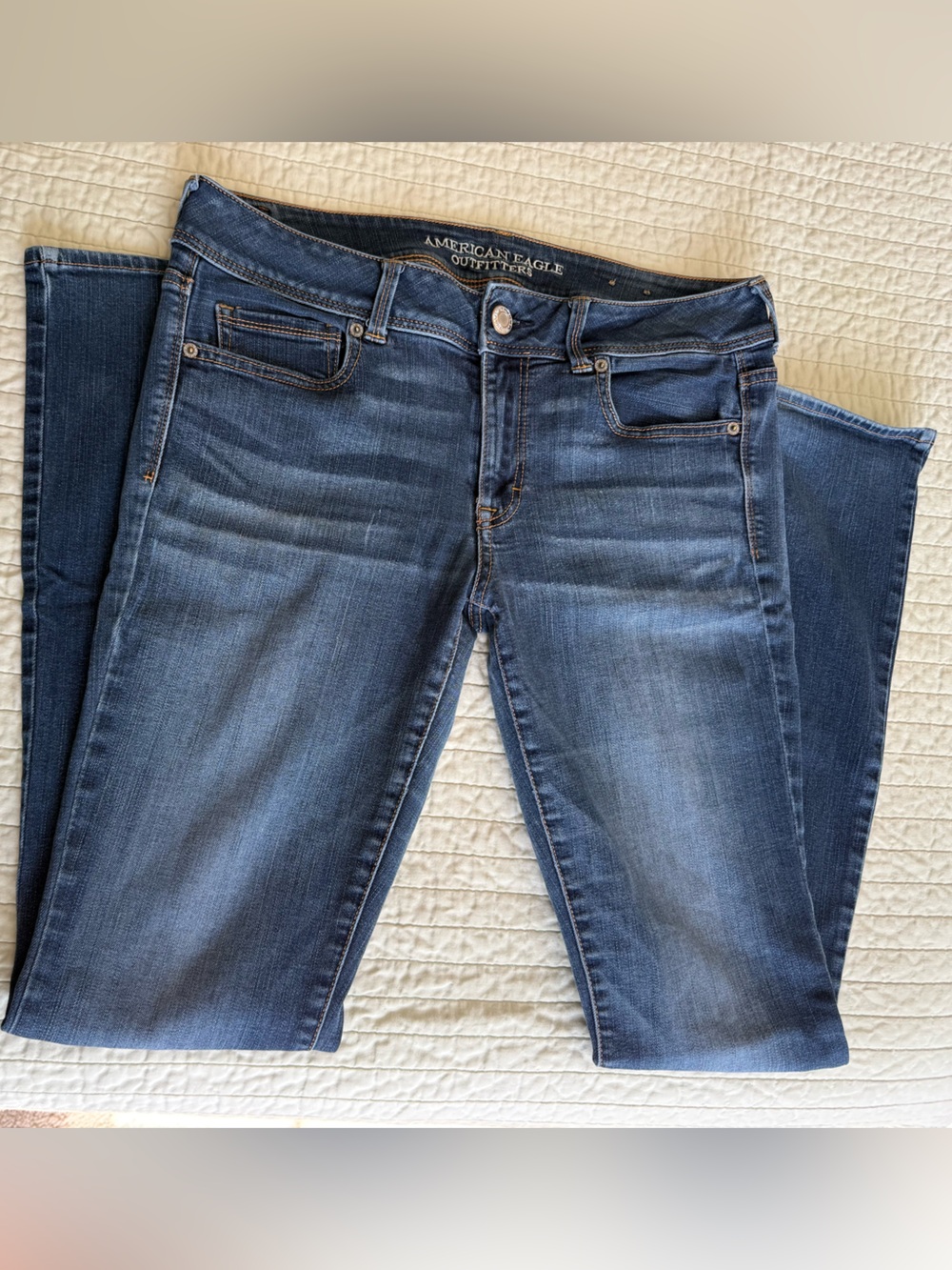 American Eagle Outfitters Medium Blue Kick Flare Jeans